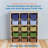 ECR4Kids Scoop Front Plastic Storage Bins, Multipurpose Organization, 15-Piece-100481307