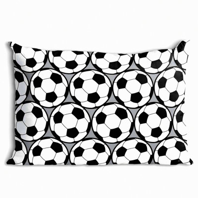 KickDream Pillowcase - Soccer Ball Design | Soft Pillow Cover for Soccer Fans | Sports Decor for Bedroom | Gift for Soccer Players