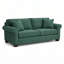 Canapé fabriqué à la main fabriqué aux États-Unis avec options de tissus personnalisés et livraison rapide en 5 jours