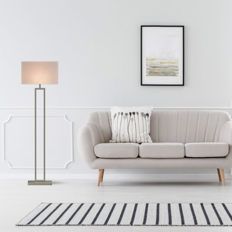 Lampe sur pied moderne pour salon Peavine