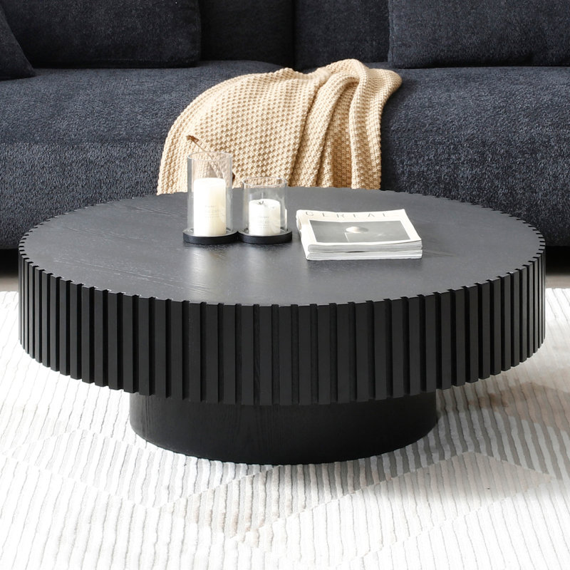 Table basse ronde moderne 30,86 pouces 30 pi