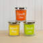 Ensemble de bougies parfumées 3 pièces Citronella
