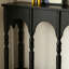 Console rétro de style français noir-434502047