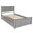 Duluth Manufactured Wood + Solid Wood Platform Storage Bed