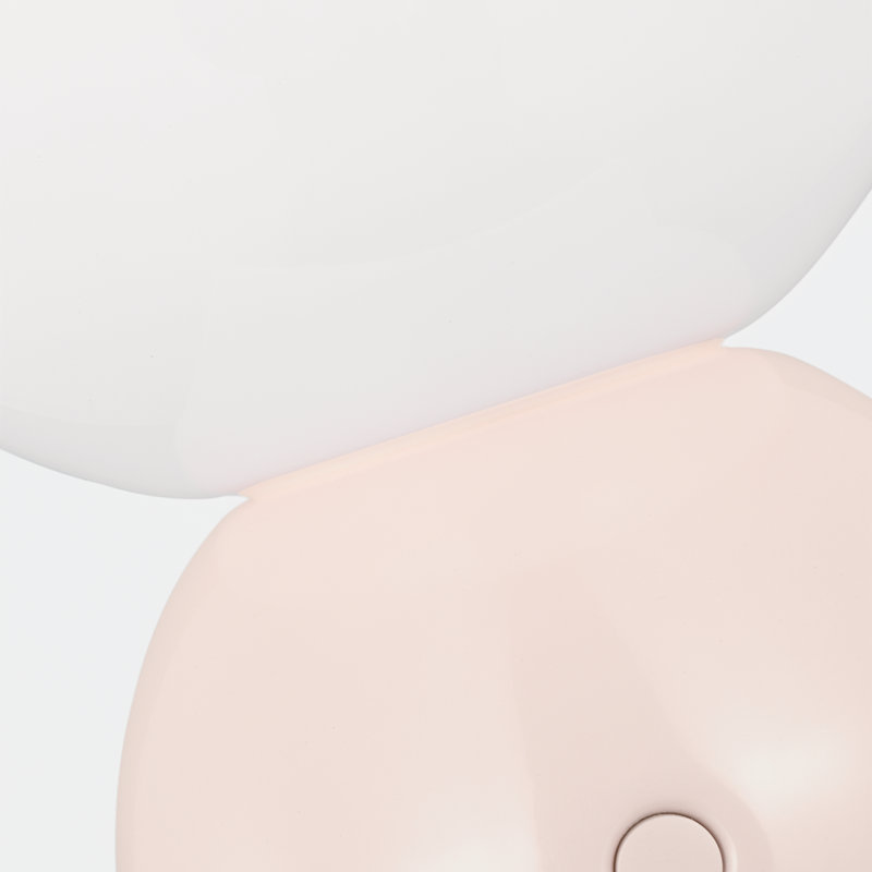 Suki Metal USB Table Lamp, Blush