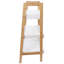 Audrieana Solid Wood Freestanding Bathroom Shelves