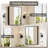 Cyrille Recessed & Surface Framed Medicine Cabinet with Mirror and Shelves-860957891-819396606