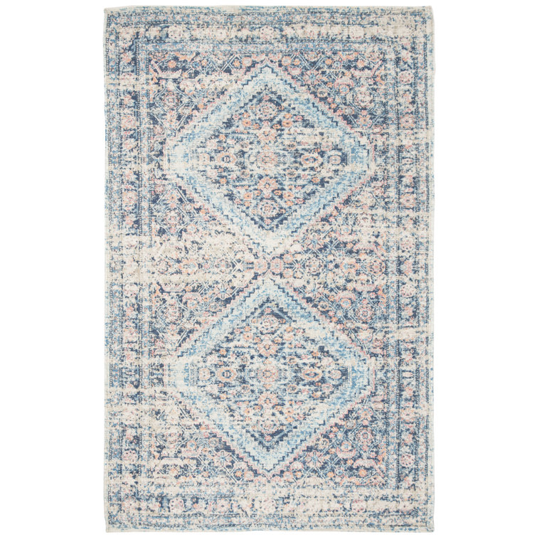 Amanda Hand Loomed Performance Geometric Rug