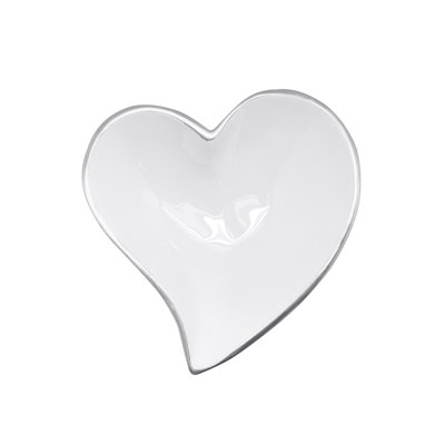 Mariposa First Comes Love Small Heart Bowl