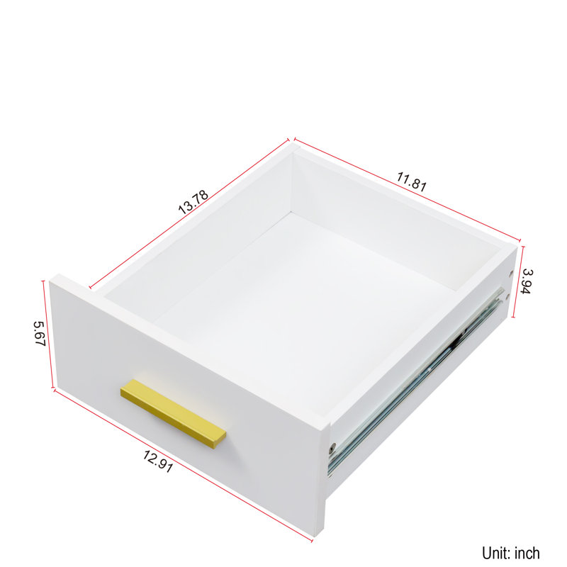 Bureau de table de commode blanc avec miroirs de maquillage à 4 tiroirs H 29,53 po x P 17,72 po x l 39,37 po, Blanc