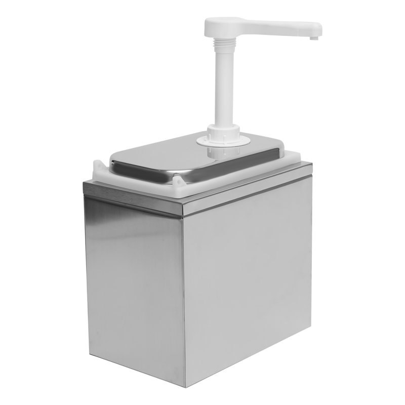 Vickrey Stainless Steel Kitchen Pump Sauce Dispenser
