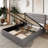 Braya Hydraulic Lift Up Storage Upholstered Platform Bed-1311774041-1304122951