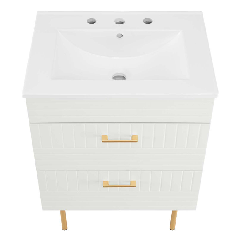 Meuble-lavabo 24 po Day Break, Blanc