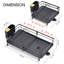 Braschi Adjustable Stainless Steel Dish Rack