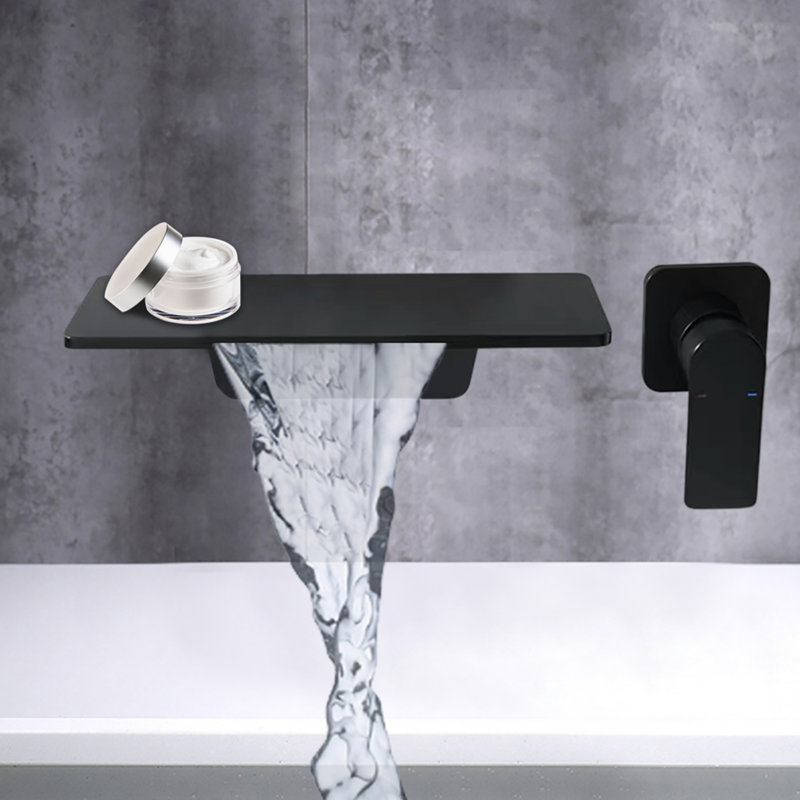 Robinet pour salle de bain, Noir
