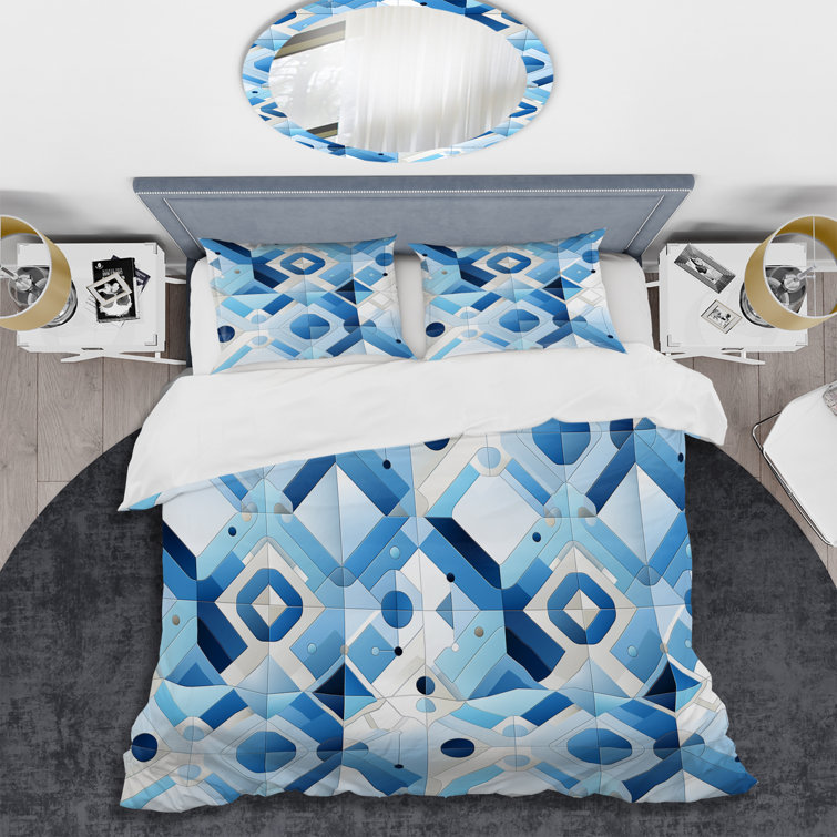 Latitude Run® Dunmyer - Geometric Duvet Cover Set - Wayfair Canada