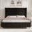 Duluth Upholstered Wingback Bed-70787450-70787449