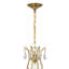 Lustre doré 8 lumières Emmelie