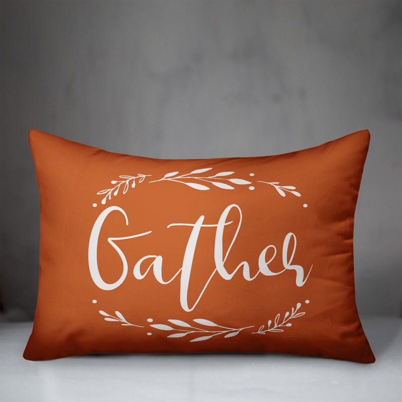 Throw Pillow, Orange