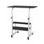 Adjustable Metal Base Computer Desk-1409979071