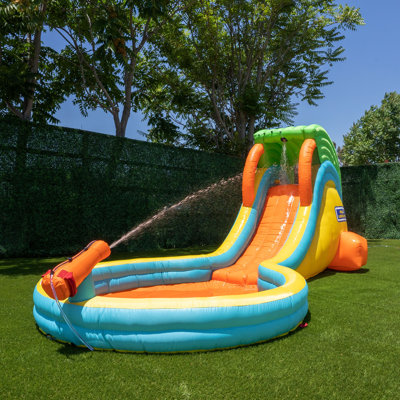 Sportspower My 1st Inflatable Water Slide for Kids with Large Splash Pool, 16.5' L x 7' W x 7' H (Blower Included)
