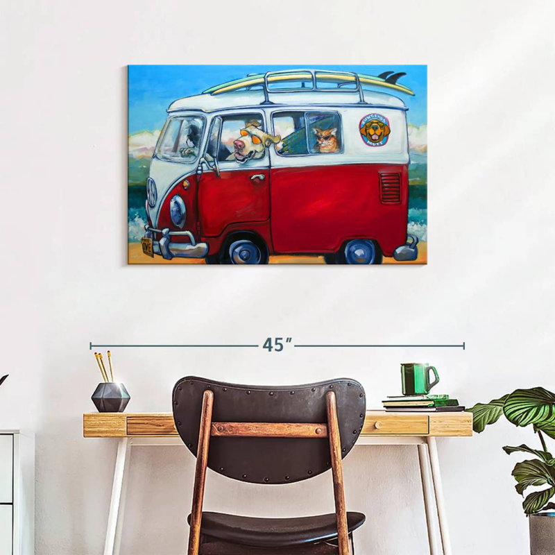 Sunglass Mutt, 24" H x 36" W