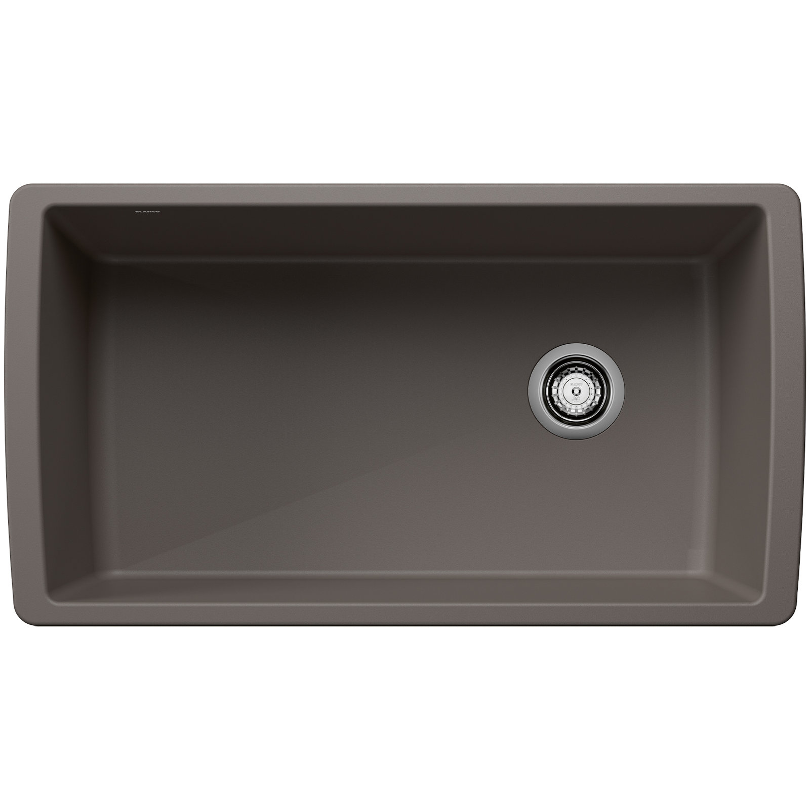 Diamond SILGRANIT 33" Undermount Kitchen Sink, Volcano Gray