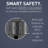 Radiant 15 Amp Self Test GFCI Outlet-105448899