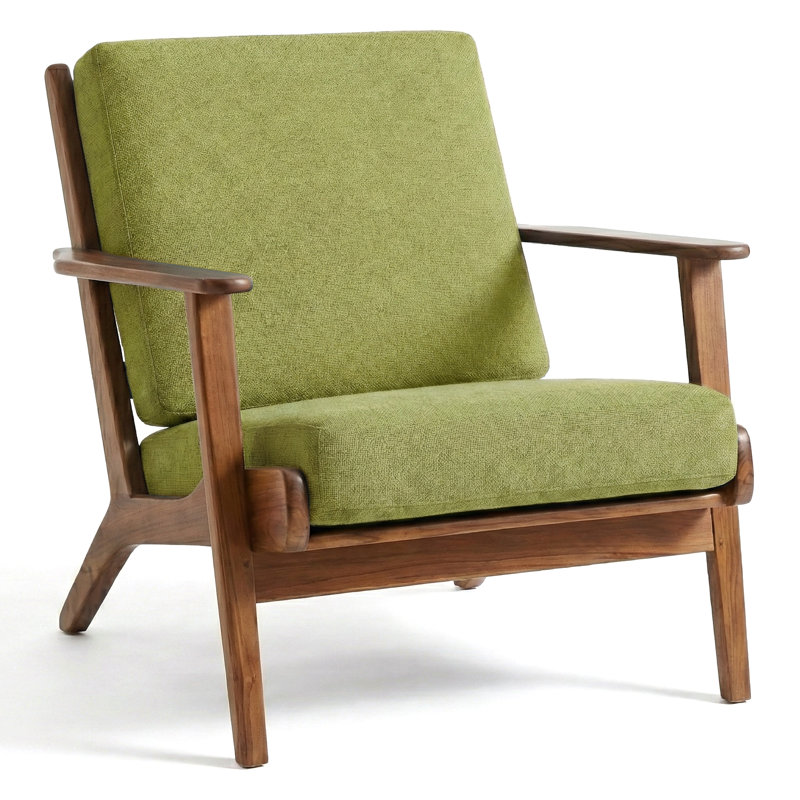 Fauteuil Roddney, Lin vert pistache