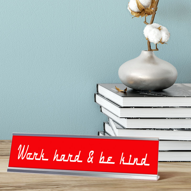 Desk Sign