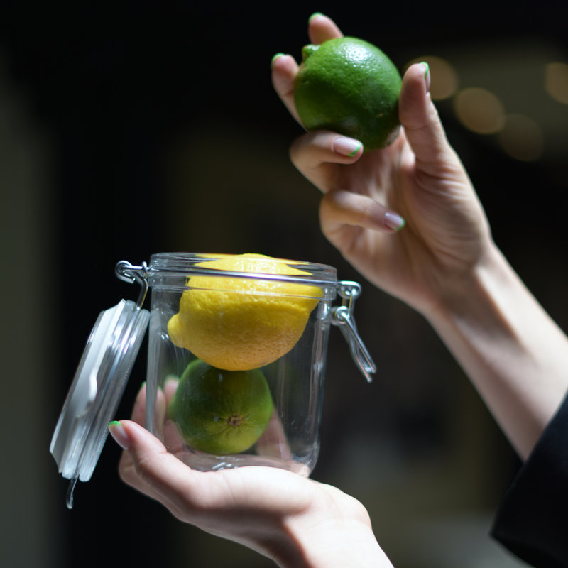 Pot alimentaire Fido, transparent, 17.50