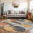 Daeon Gray Washable Indoor-Outdoor Rug - LOOMLAN-2000966133