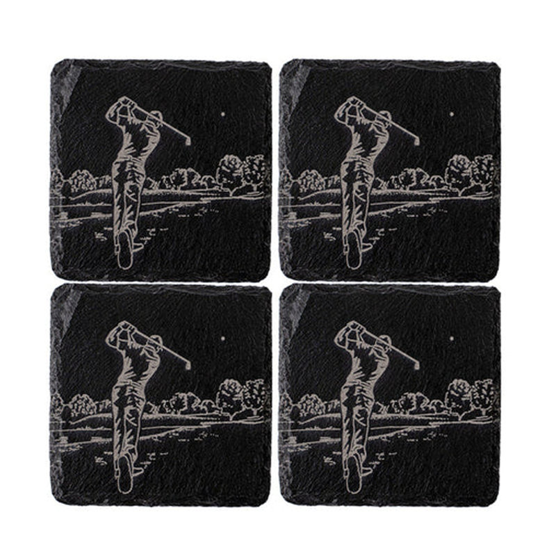 Square 4 Piece Coaster Set