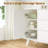 55.1"W Farmhouse Buffet Cabinet With 3 Drawer-109204480