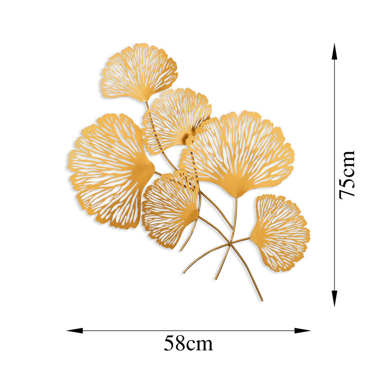 Handmade Decorative Metal Wall Accessory, 22.8 x 29.5 Inches | 100% Metal, Thickness: 0.06 Inches | Unique Design, Easy Wall Mounting | Perfect for Home Decor, Living Room, Office, and Gallery Spaces