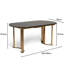 Casen Extendable Oval Metal Base Dining Table