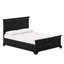 Base de lit plateforme en bois massif Abner Vintage avec tête de lit et pieds robustes-639239144-639239145