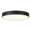 Musa 11-in Black dimmable LED Flush Mount-443386902