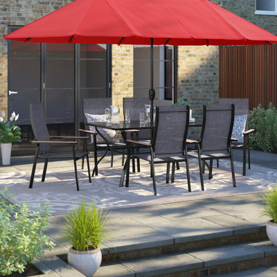 6 - Person Patio Dining Set with