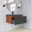 Meuble-lavabo mural simple 29,5 po avec comptoir en quartz-923783939