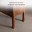 Bibliothèque simple en bois massif