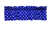 Bleu royal/blanc