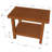 Grate 24'' W Teak Shower Bench