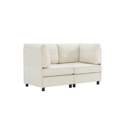 2 Seater Upholstered Sofa Chenille Couc