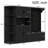 Multi-Functional Combination Hall Tree With Storage-2010629090