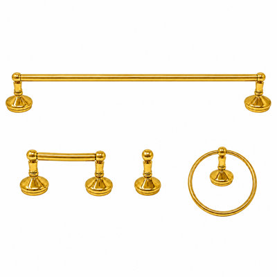 Ensemble de quincaillerie d'accessoires de salle de bain 4 pièces Sacramento P4BSAC18