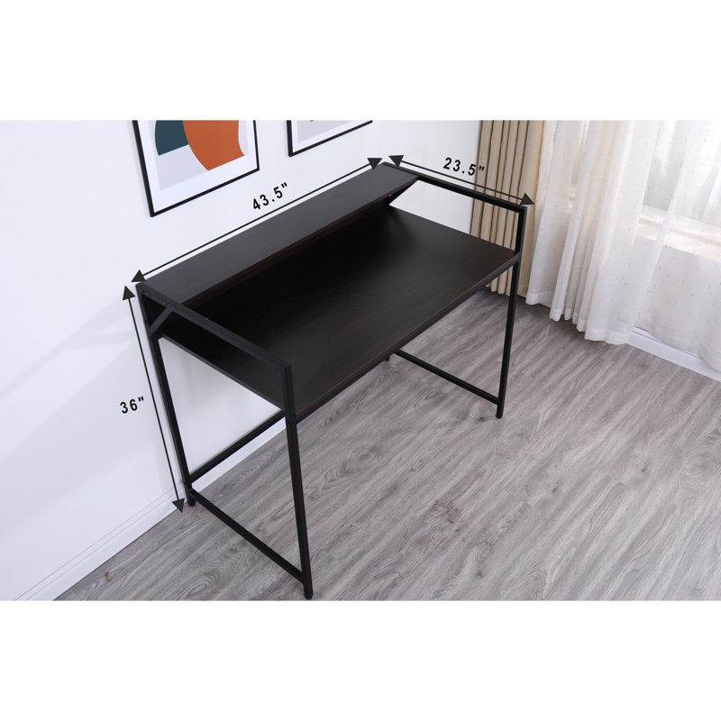 Console noire pour le couloir - chambre à coucher, vestibule, bureau, bureau étroit et moderne - pour petits espaces dans le vestibule, la chambre à coucher