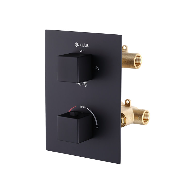 Shower Valve, Matte Black