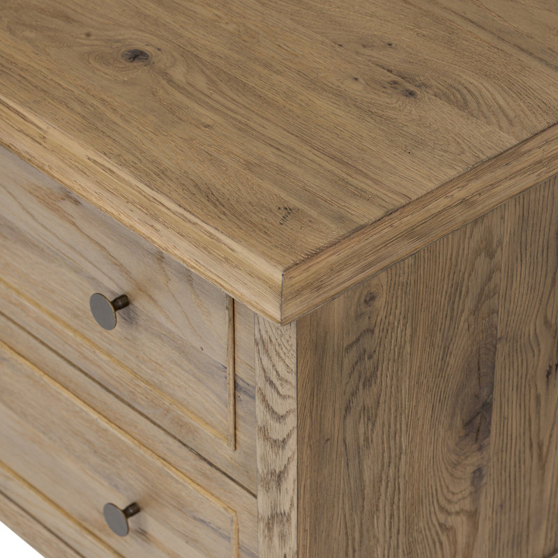 MAGGIE 2 - Drawer Nightstand, Light Brown