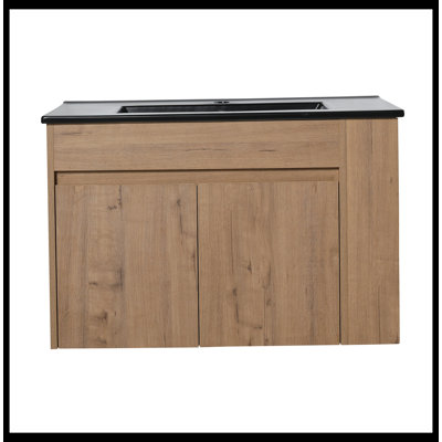 30'' Single Bathroom Vanity with Ceramic Top